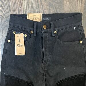 Polo by Ralph Lauren Black Straight Leg Jeans